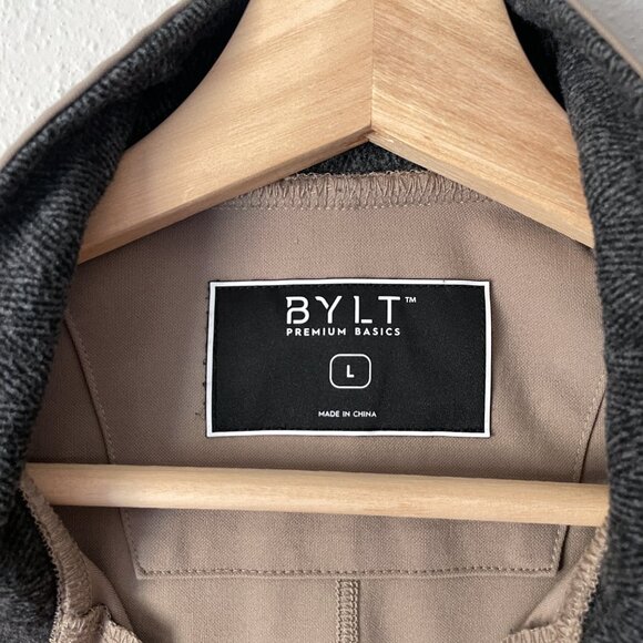 BYLT Elite Fairway Drop-Cut Pullover Size L Driftwood - Picture 3 of 16